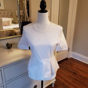 Veronica Beard Peplum Shirt